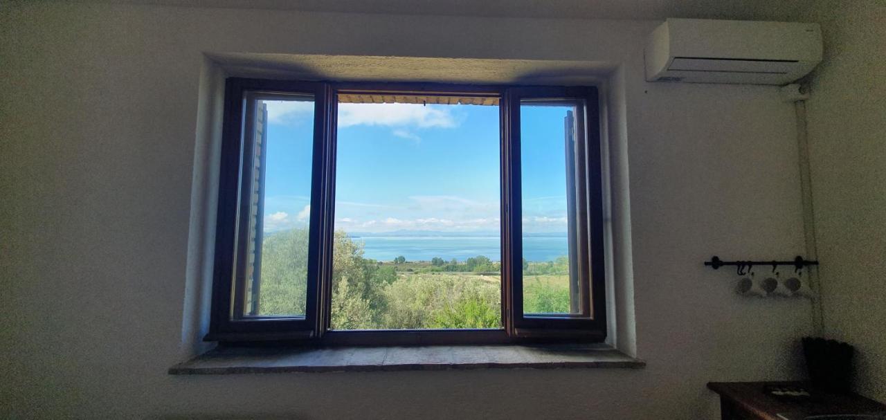 Poloturisticoumbria Rustico Con Piscina Vista Lago Passignano sul Trasimeno Exterior foto
